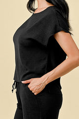 TEXTURED  2 PIECE SET