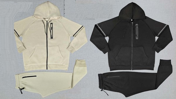 MEN 2 PIECE HOODIE SET