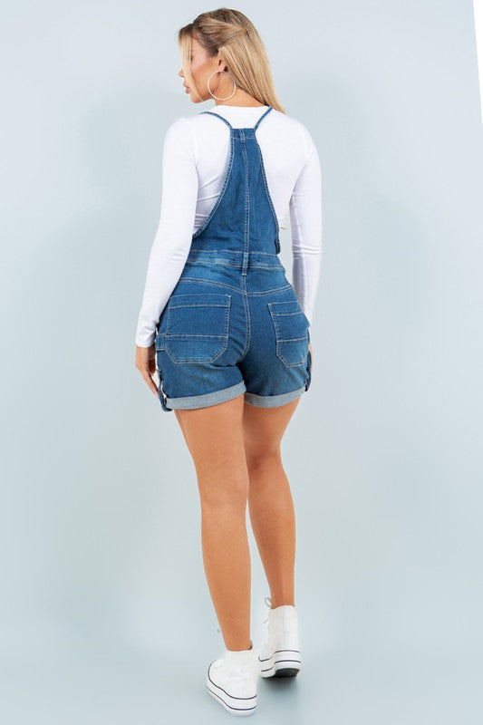 DENIM  SHORTALL