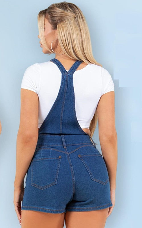 DENIM  SHORTALL