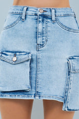 Cargo Mini Skirt