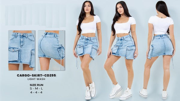 Cargo Mini Skirt