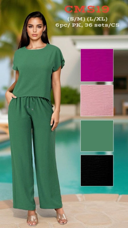 TEXTURED  2 PIECE SET