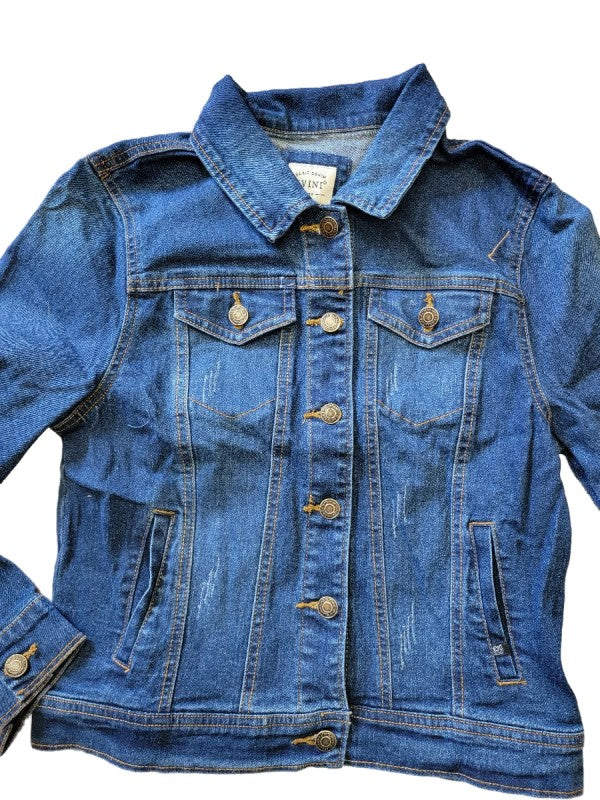 Blue Jean Distressed Jacket