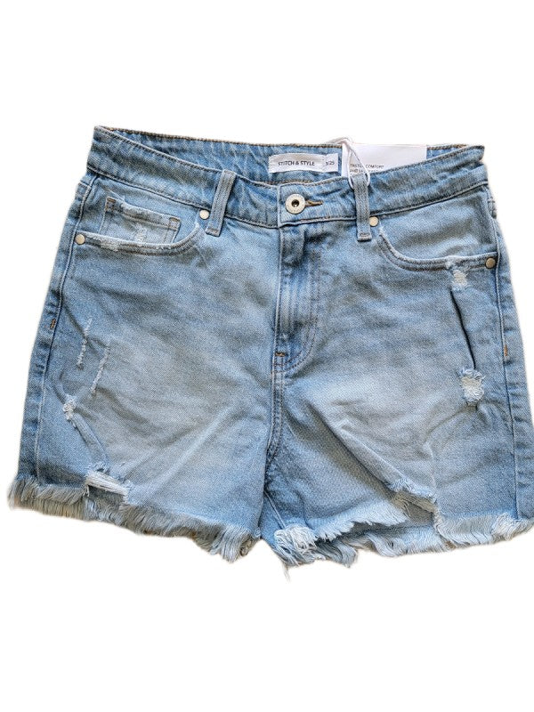 STRETCH DENIM SHORT
