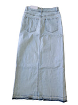 MAXI DENIM SKIRT