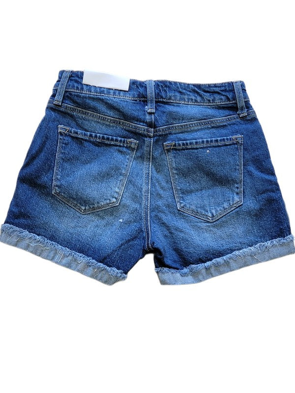 STRETCH DENIM SHORT