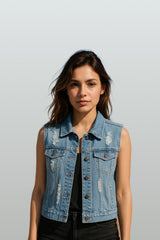 DENIM VEST