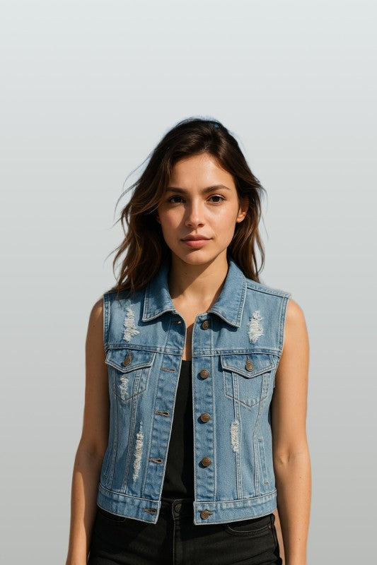 DENIM VEST