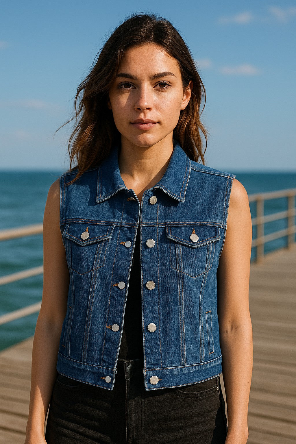DENIM VEST