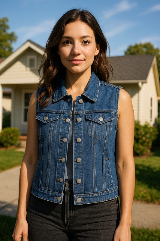 DENIM VEST