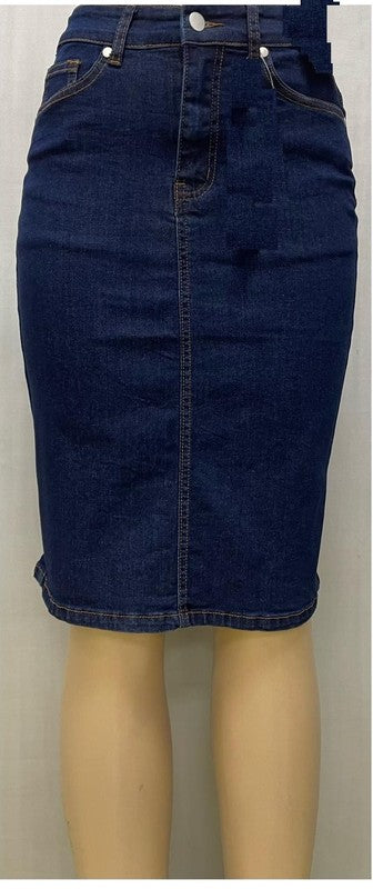 DENIM SKIRT