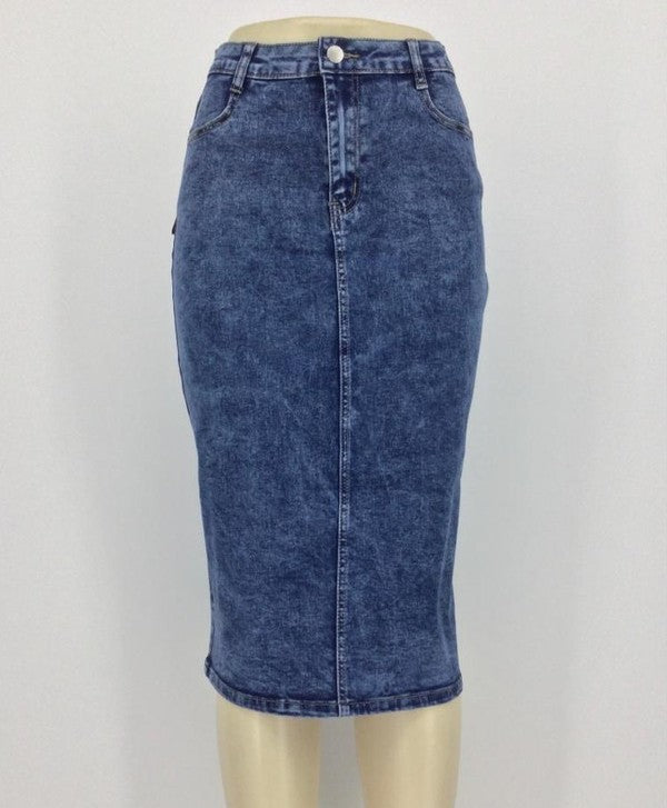 DENIM SKIRT
