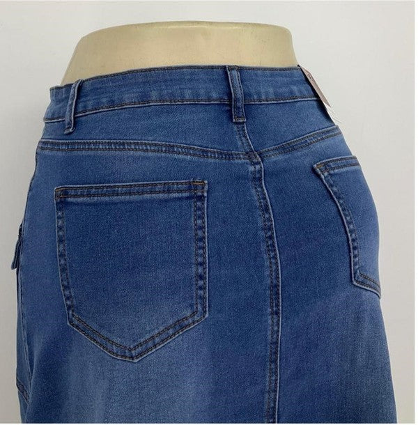 DENIM SKIRT