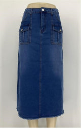 DENIM SKIRT