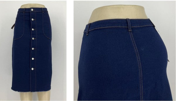DENIM SKIRT