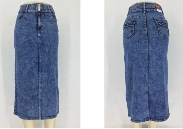 DENIM SKIRT