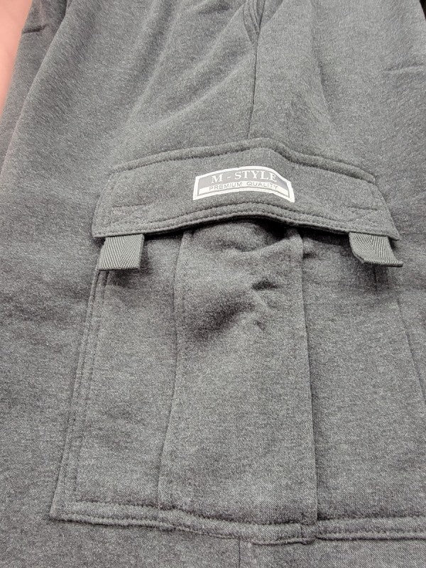 Men's Fleece Cargo Short