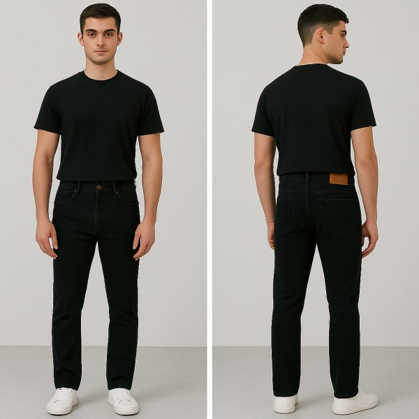 MEN 5 POCKET DENIM PANTS