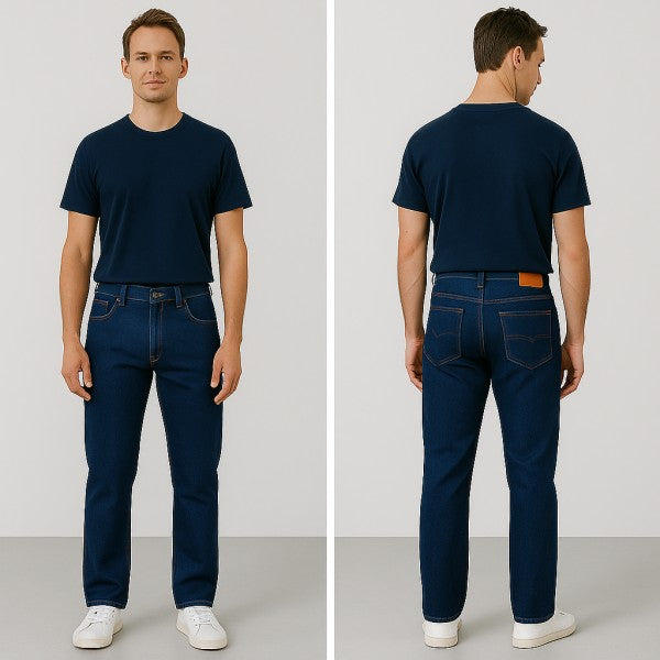 MEN 5 POCKET DENIM PANTS