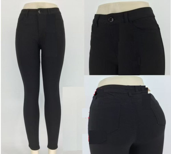 Plain Stretch Colored Denim Pants