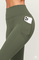 premium solid color yoga legging