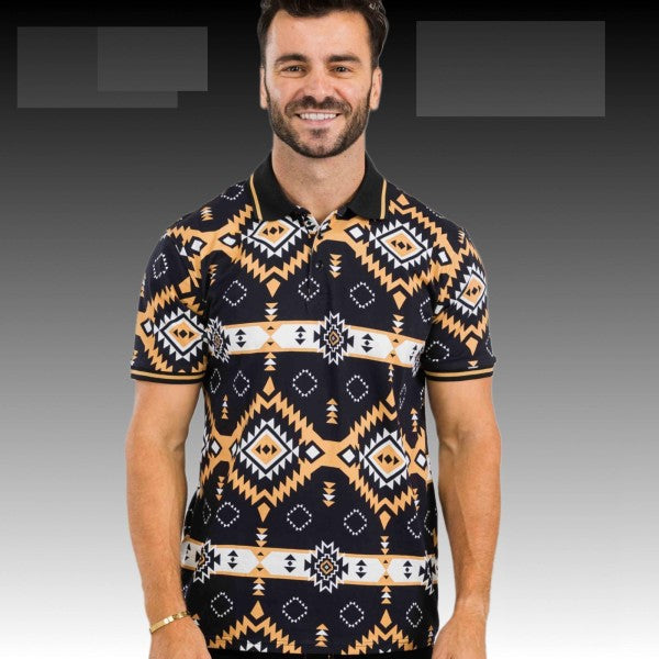 MEN SHORT SLEEVE POLO SHIRT