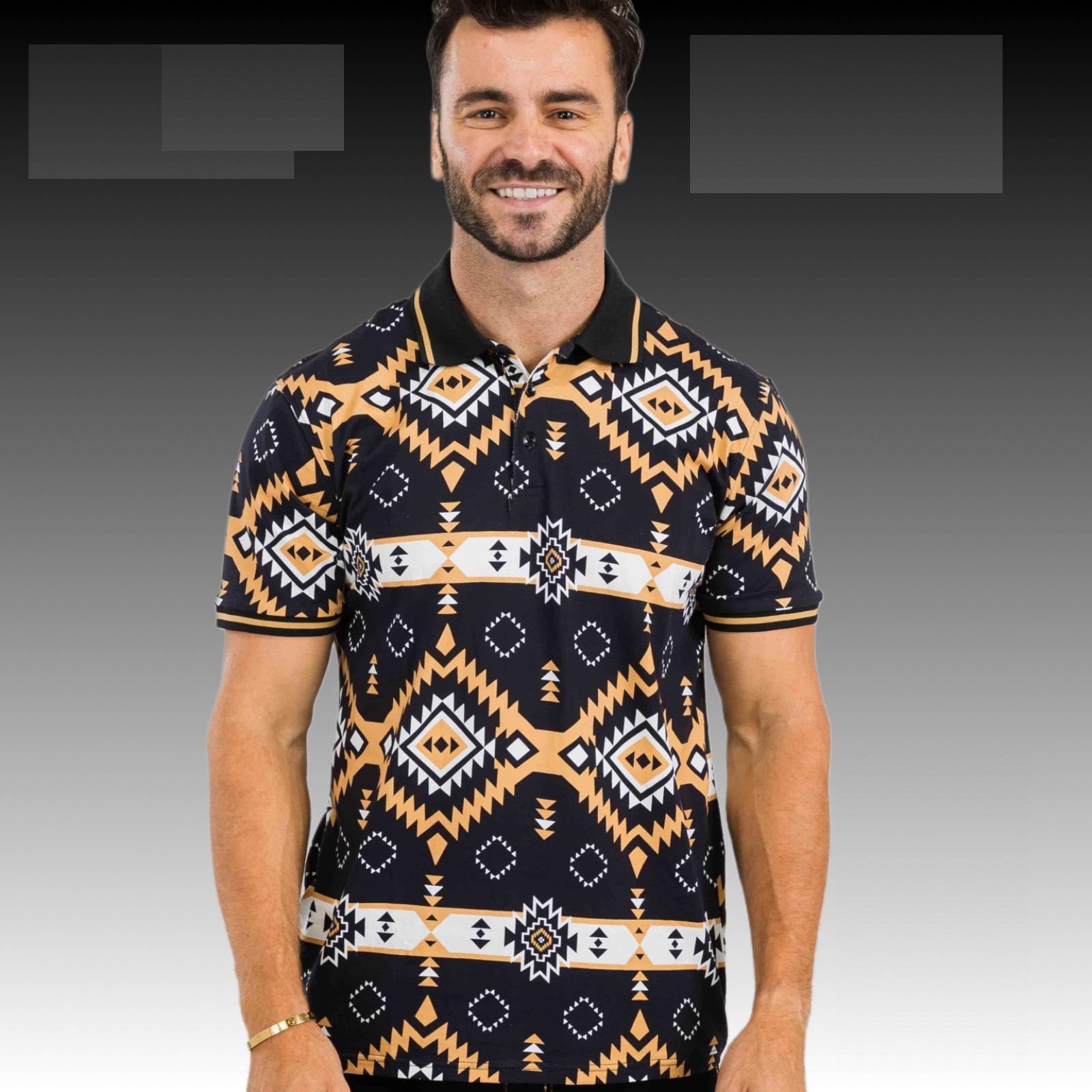 Polo de manga corta para hombre
