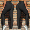 Thumbnail of PLUS SIZE Solid textured BUTT LIFTED leggings