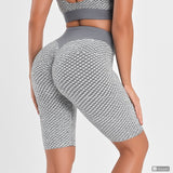 HIGH WAIST SCUNCH BUTT LIFTED TIK TOK BIKER SHORTS