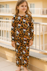 KIDS PLUSH PAJAMA SETS