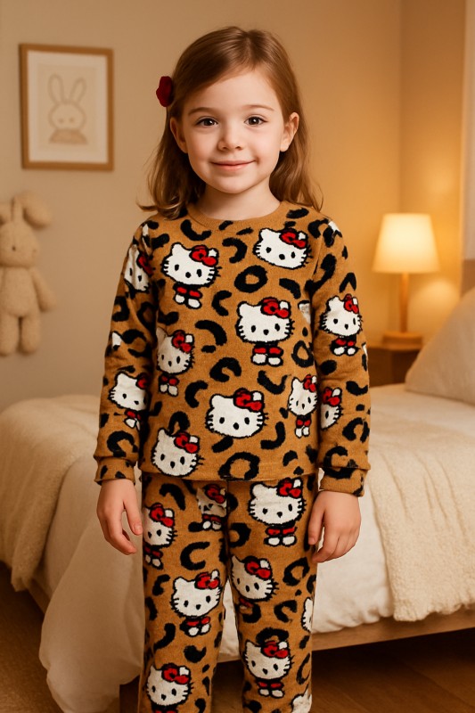 KIDS PLUSH PAJAMA SETS