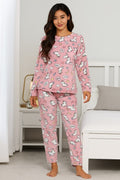 Thumbnail of 2-PIECE  PRINT BRUSHED PAJAMA SET