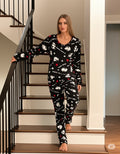 Thumbnail of 2-PIECE  PRINT BRUSHED PAJAMA SET