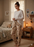 Thumbnail of FLEECE PAJAMA PRINT PANTS