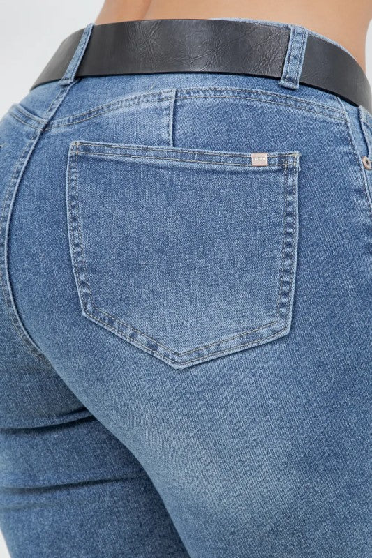 denim bermuda shorts