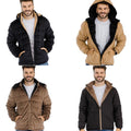 Thumbnail of REVERSABLE MEN JACKET WITH HOODIE