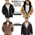 Thumbnail of REVERSABLE MEN JACKET WITH HOODIE