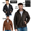 Thumbnail of MEN'S  PU JACKET WITH FUR-LINED