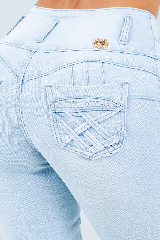 Colombian style skinny jeans