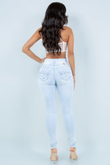 Colombian style skinny jeans