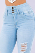 Thumbnail of Colombian style skinny jeans