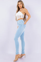 Colombian style skinny jeans