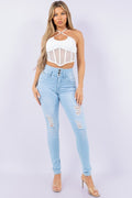 Thumbnail of Colombian style skinny jeans