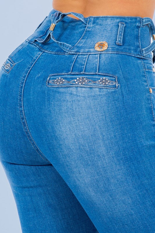 Colombian style skinny jeans