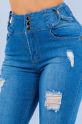 Thumbnail of Colombian style skinny jeans