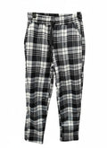 Thumbnail of FUR-LINED PLAID EASY PANTS