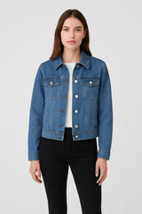 LIGHT BLUE DENIM JACKE