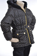 Thumbnail of SILVER DOT PRINT PUFFER JACKET