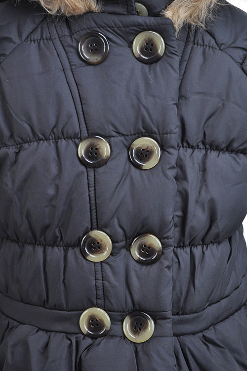 DOUBLE BREASTED PUFFER JACKET